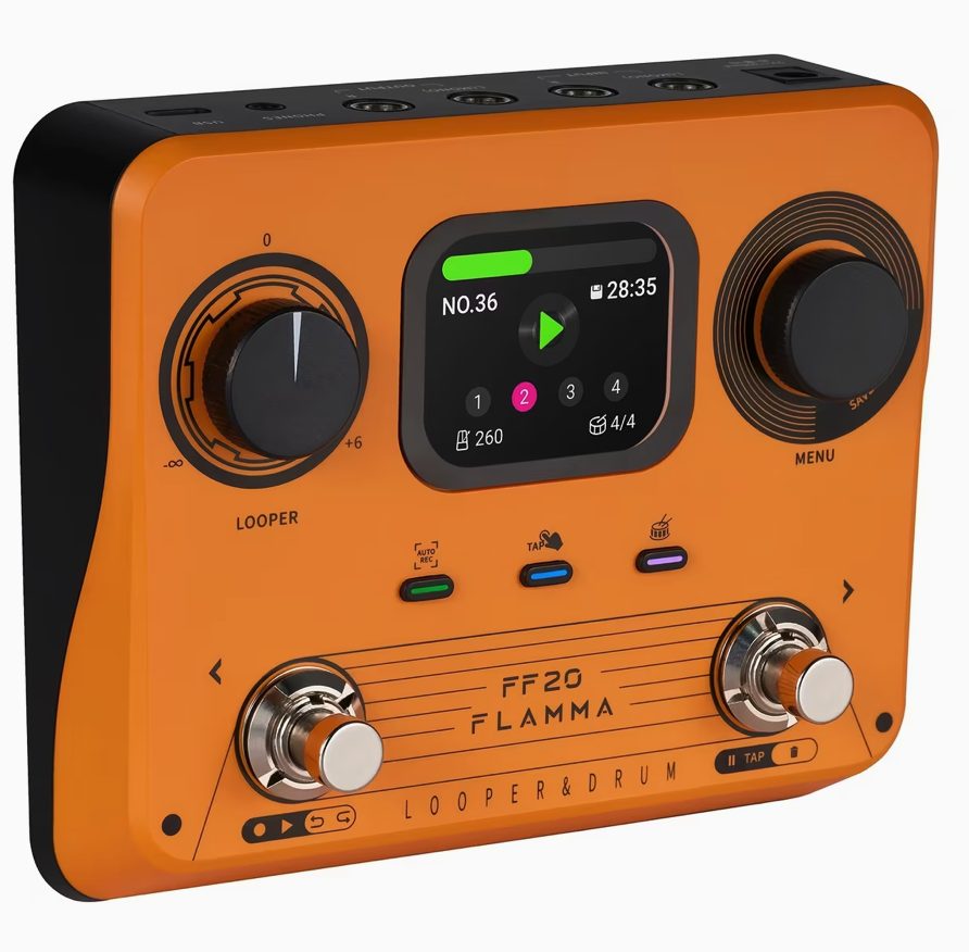 Flamma Looper and Drum Pedal